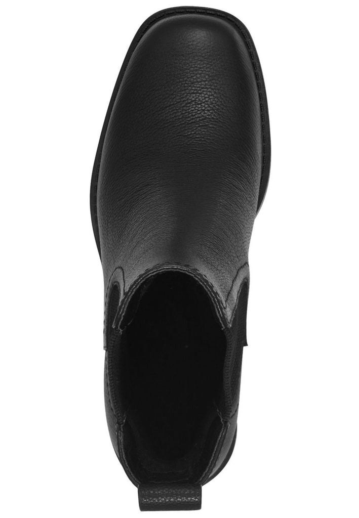 Tamaris Stiefelette Leder/Textil Schwarz Warmfutter