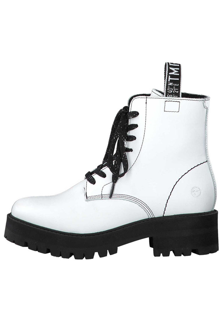 Tamaris Stiefelette Leder White