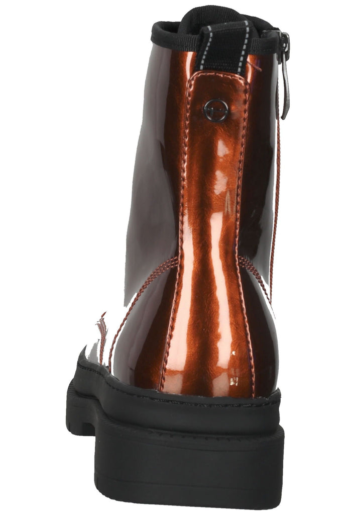Tamaris Stiefelette Lederimitat Bronze