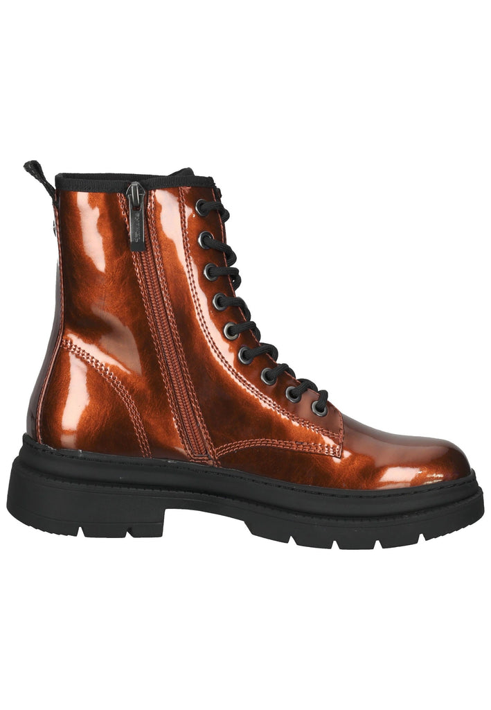 Tamaris Stiefelette Lederimitat Bronze