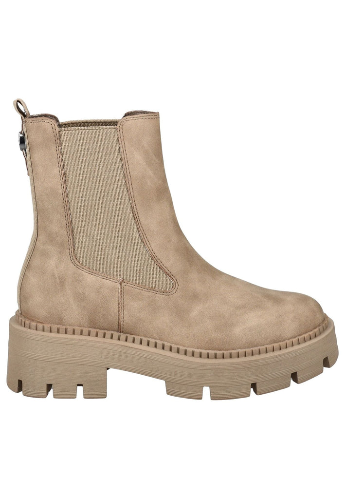 Tamaris Stiefelette Lederimitat Camel