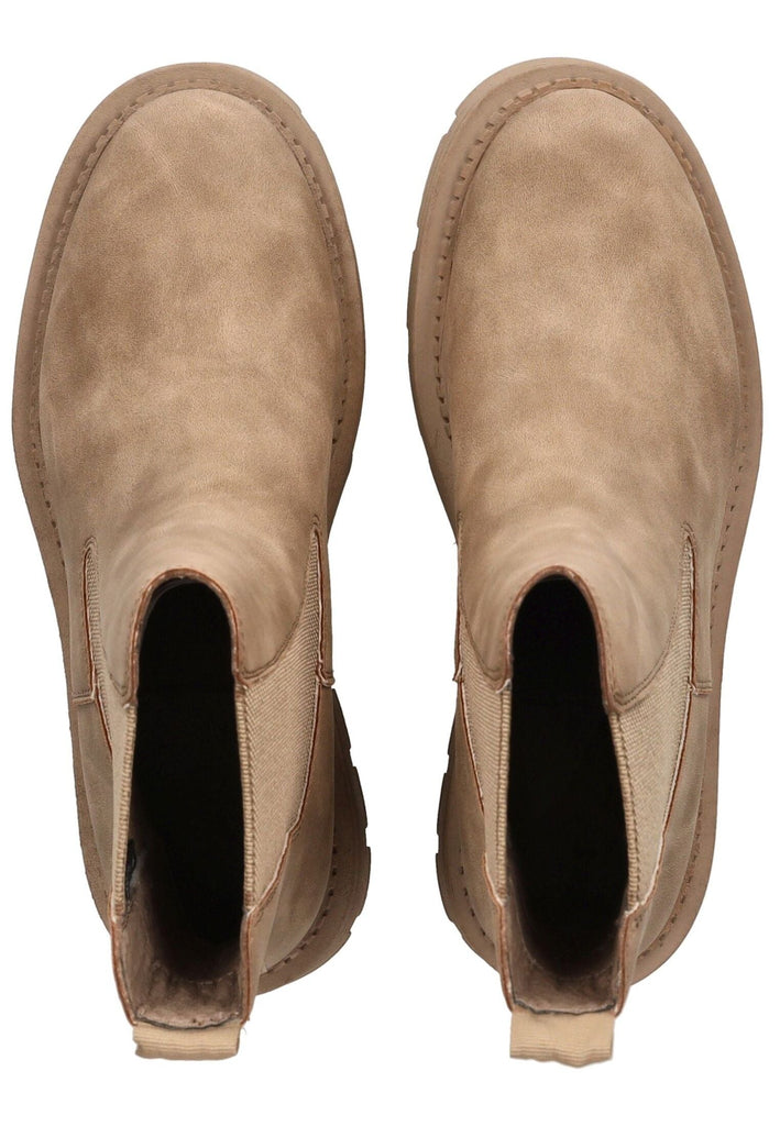 Tamaris Stiefelette Lederimitat Camel