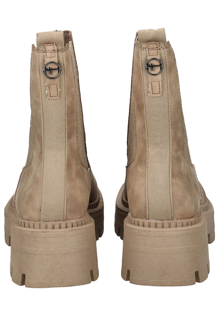 Tamaris Stiefelette Lederimitat Camel