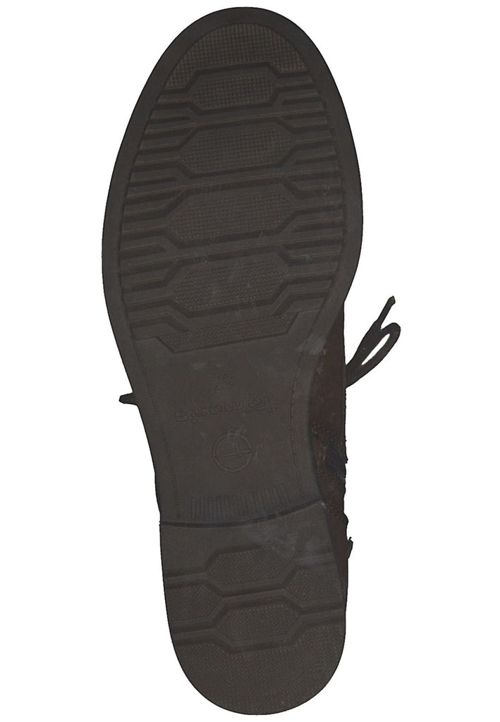 Tamaris Stiefelette Lederimitat Cognac
