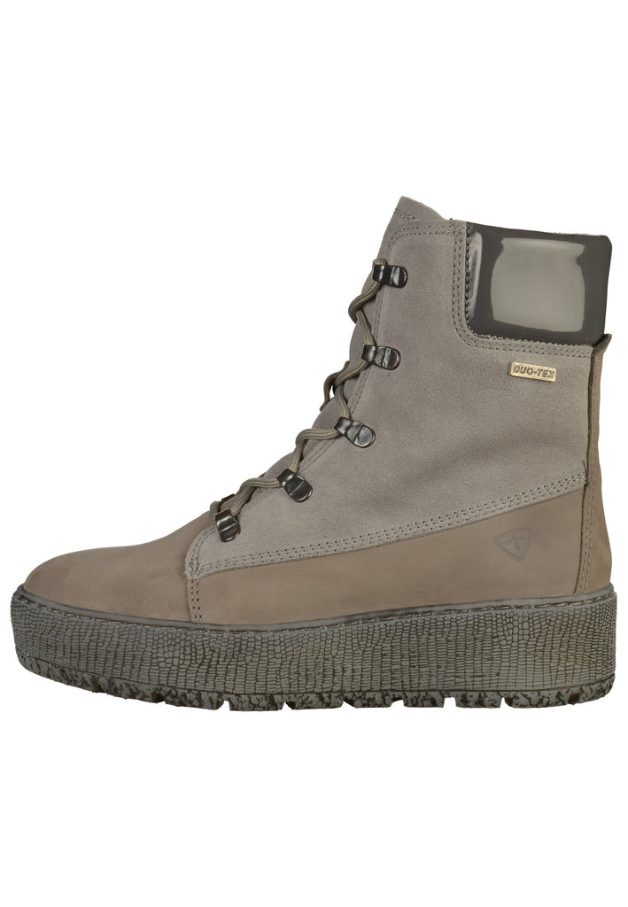 Tamaris Stiefelette Lederimitat Grau