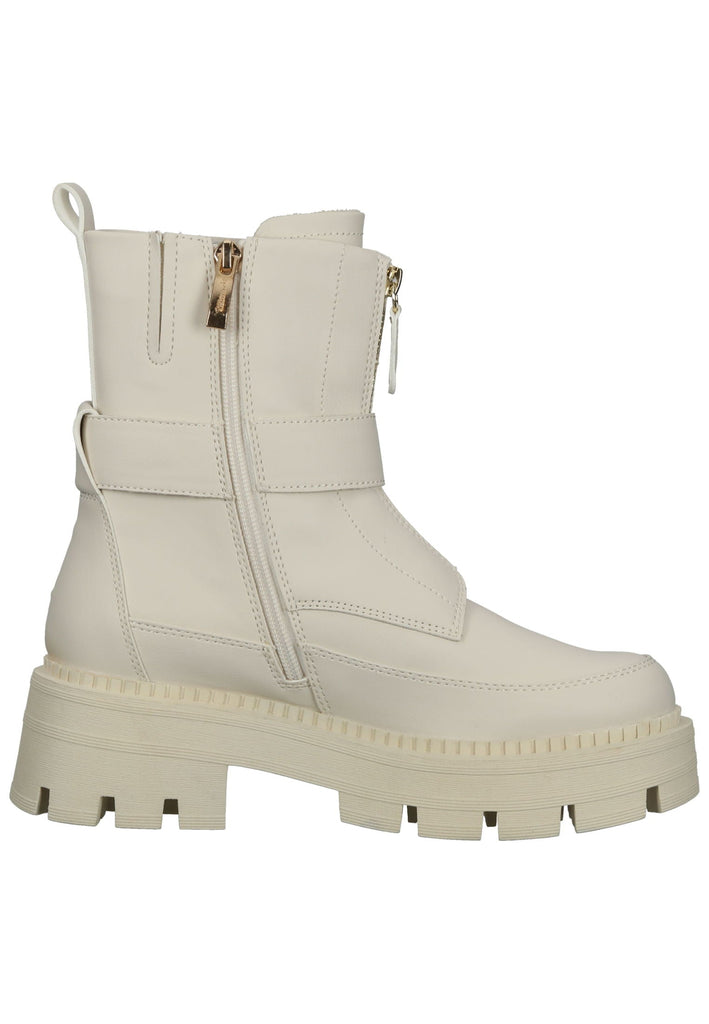 Tamaris Stiefelette Lederimitat Ivory