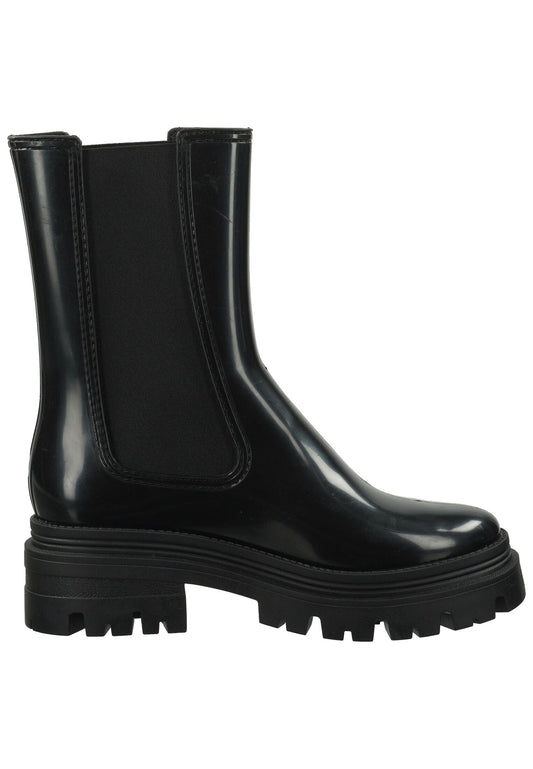 Tamaris Stiefelette Lederimitat Schwarz