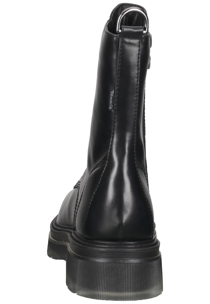Tamaris Stiefelette Lederimitat Schwarz