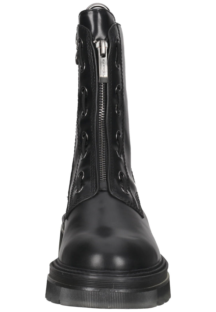 Tamaris Stiefelette Lederimitat Schwarz