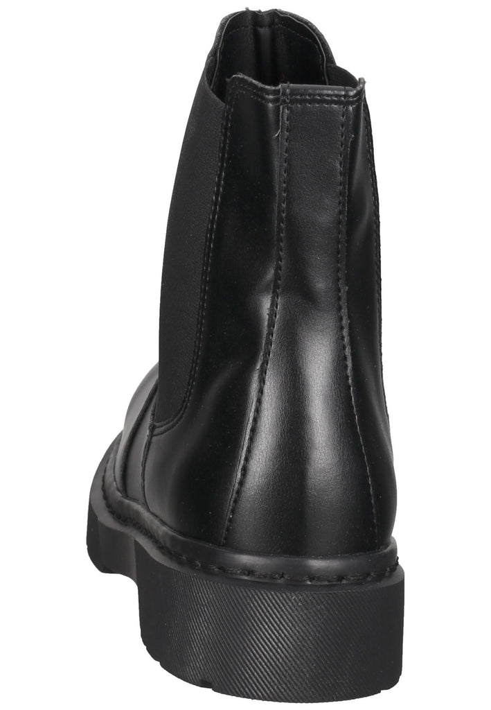 Tamaris Stiefelette Lederimitat Schwarz