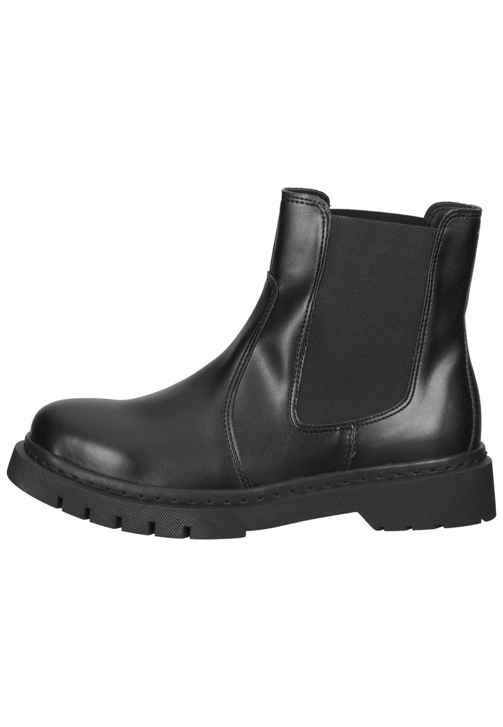 Tamaris Stiefelette Lederimitat Schwarz