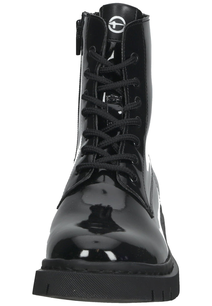 Tamaris Stiefelette Lederimitat schwarz
