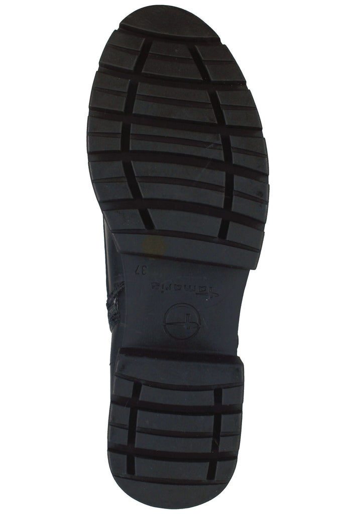 Tamaris Stiefelette Lederimitat Schwarz