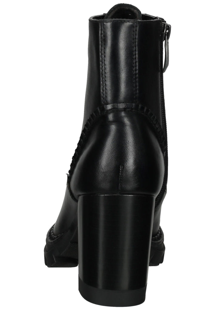 Tamaris Stiefelette Lederimitat Schwarz