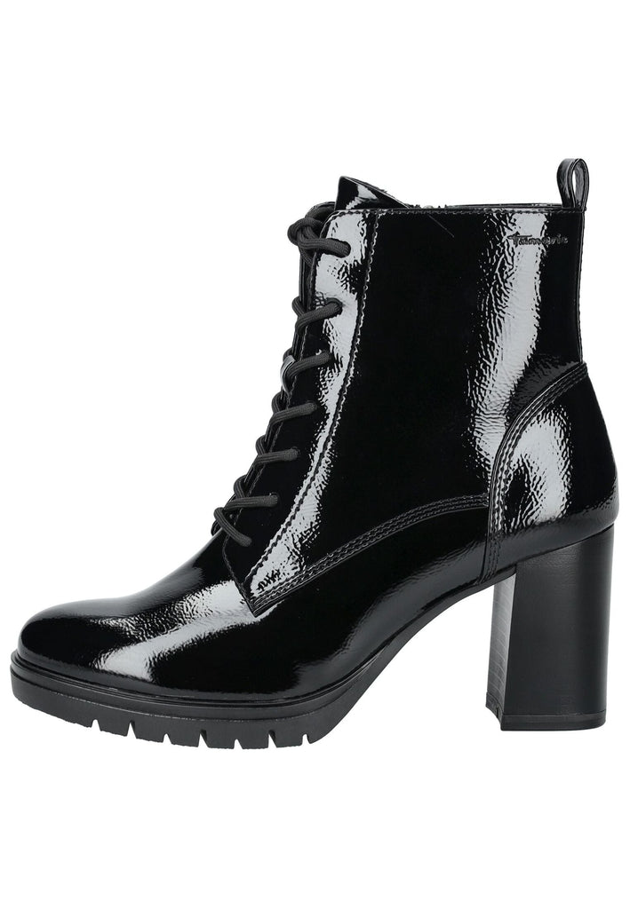 Tamaris Stiefelette Lederimitat Schwarz
