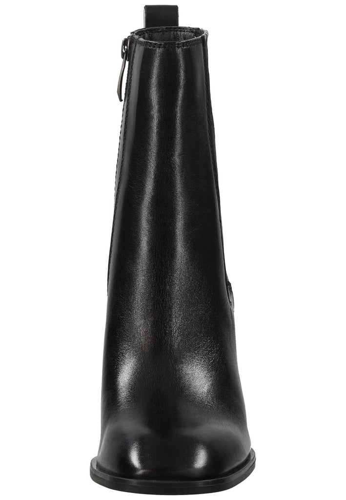 Tamaris Stiefelette Lederimitat Schwarz Warmfutter