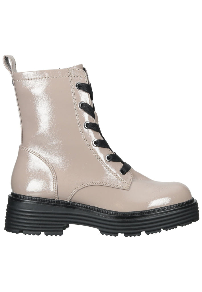 Tamaris Stiefelette Lederimitat Taupe