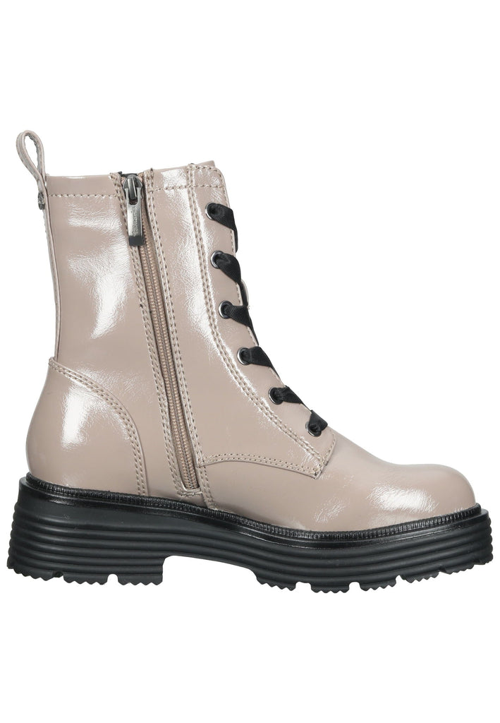 Tamaris Stiefelette Lederimitat Taupe
