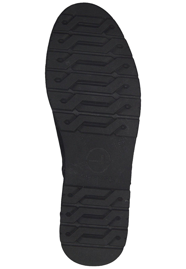 Tamaris Stiefelette Lederimitat/Textil Schwarz