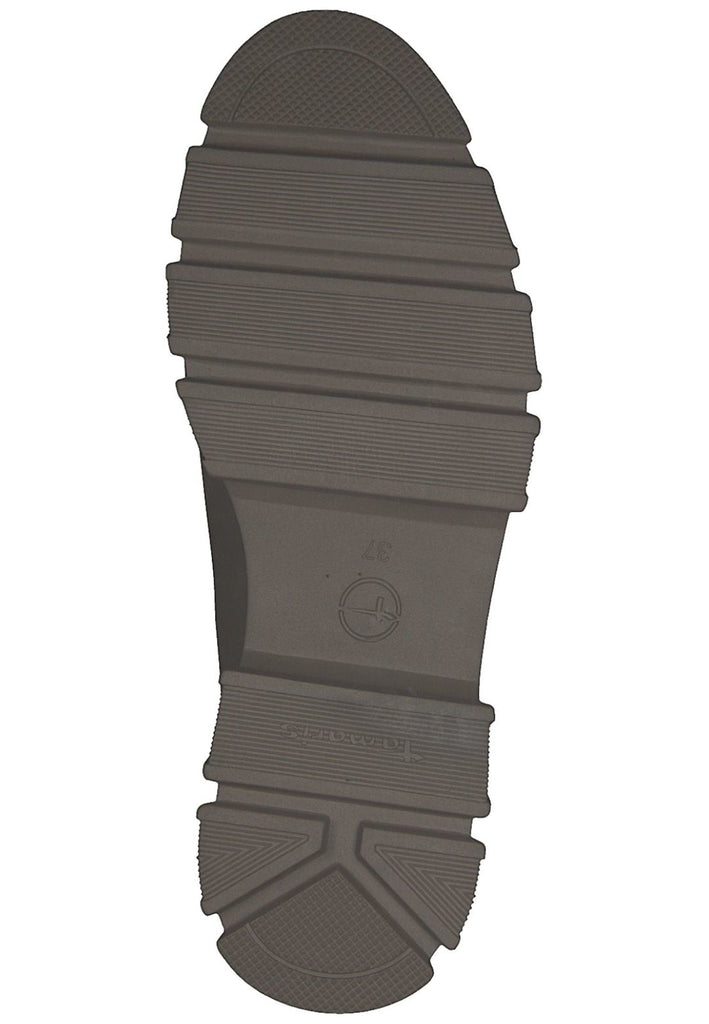 Tamaris Stiefelette Lederimitat/Textil Taupe