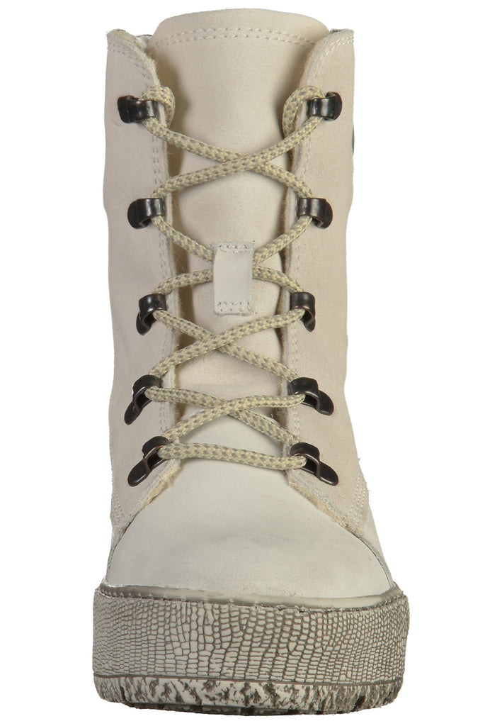 Tamaris Stiefelette Lederimitat Weiß