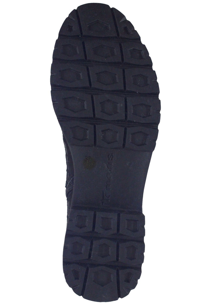 Tamaris Stiefelette Textil Schwarz