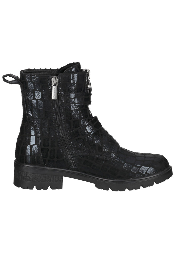 Tamaris Stiefelette Textil Schwarz