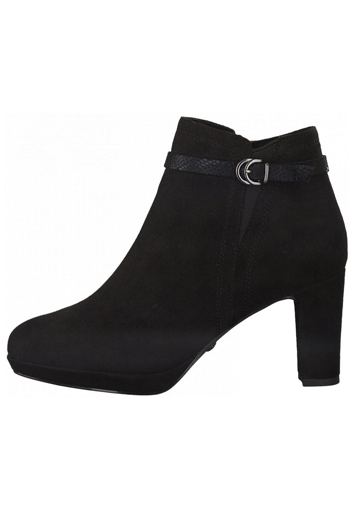Tamaris Stiefelette Textil Schwarz
