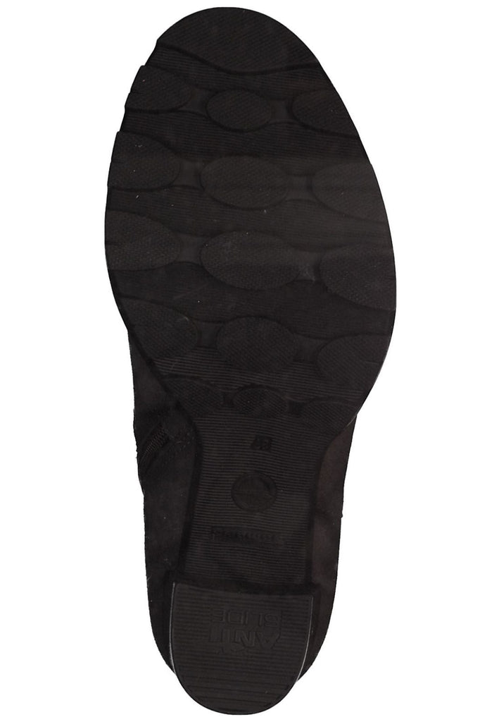 Tamaris Stiefelette Veloursleder Graphite