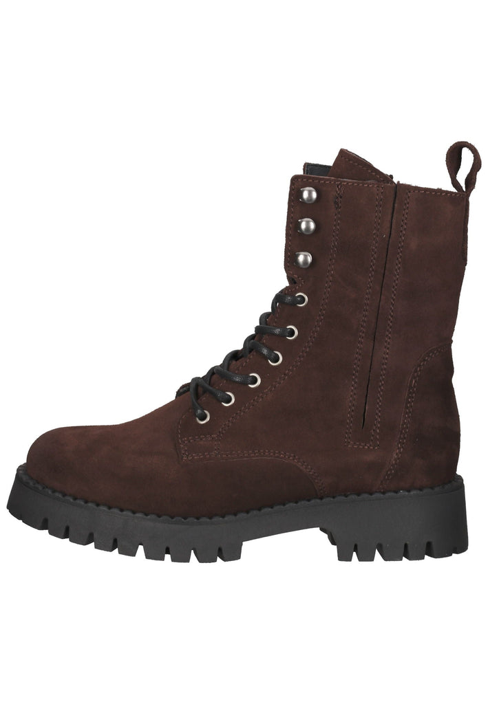 Tamaris Stiefelette Veloursleder Mocca