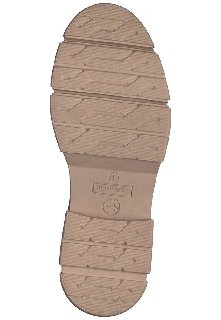 Stiefeletten Tamaris Stiefelette Leder Beige