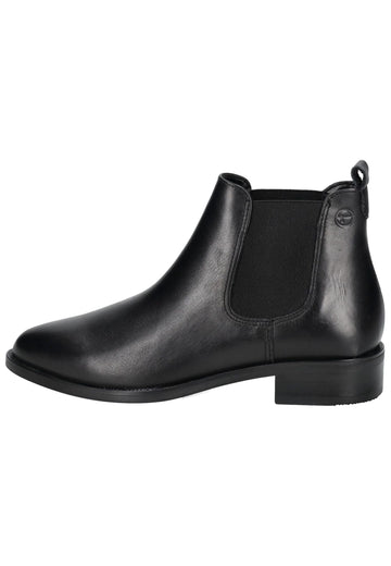 Stiefeletten Tamaris Stiefelette Leder Schwarz