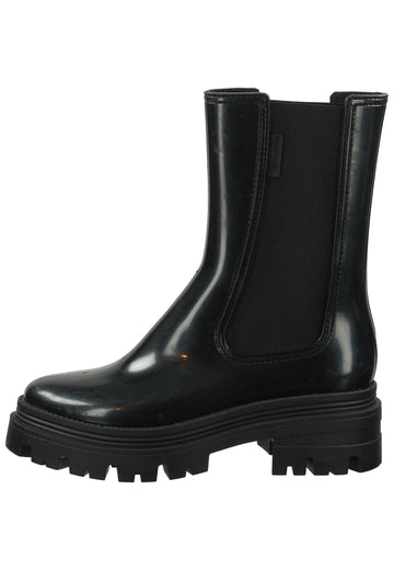 Stiefeletten Tamaris Stiefelette Lederimitat Schwarz