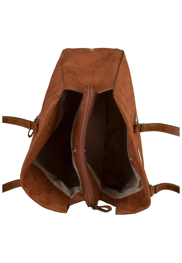 Tamaris Taschen Lederimitat Cognac