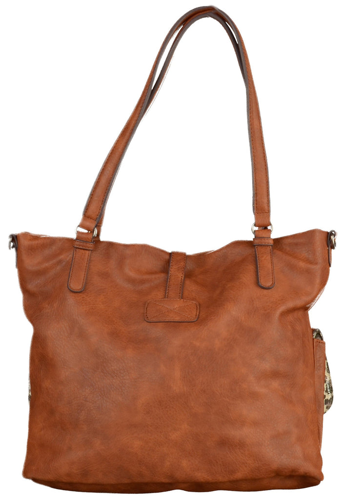 Tamaris Taschen Lederimitat Cognac