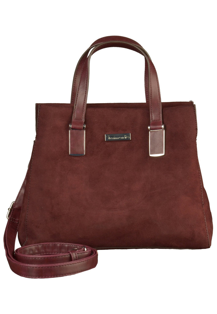 Tamaris Taschen Veloursleder Bordeaux