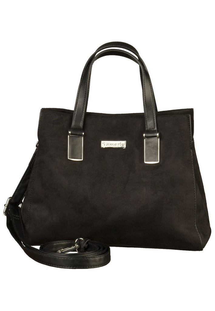 Tamaris Taschen Veloursleder Schwarz