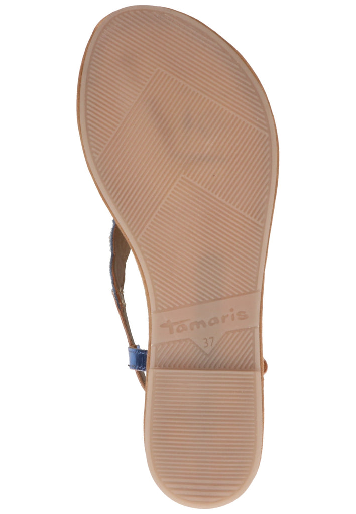 Tamaris Zehensteg Leder Hellblau