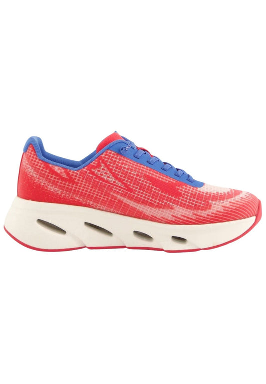 Tenhaag Sneaker Mesh Pink/Blau