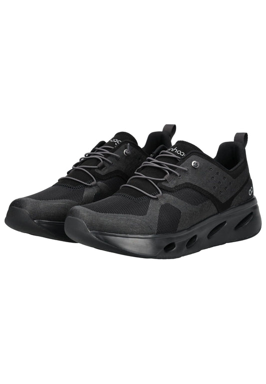 Tenhaag Sneaker Mesh Schwarz/Schwarz