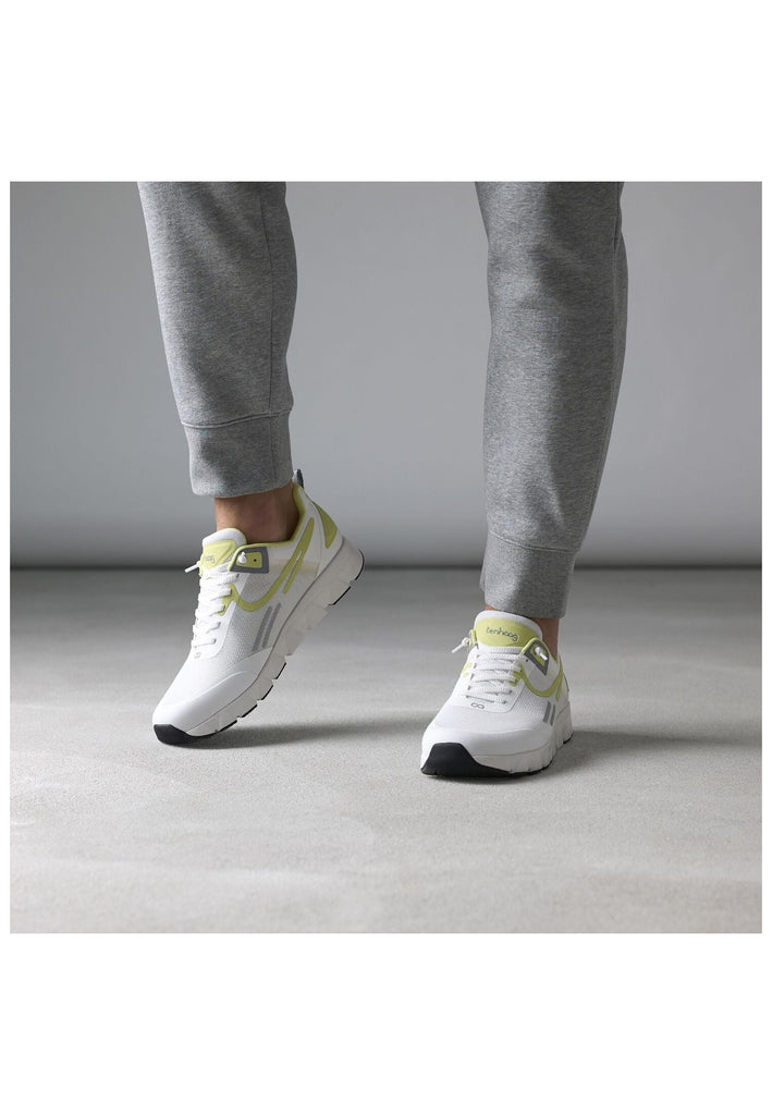 Tenhaag Sneaker Mesh Weiß/Grün