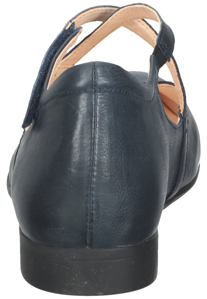 Think! Ballerinas Glattleder Dunkelblau