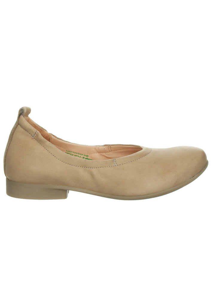 Think! Ballerinas Leder Beige