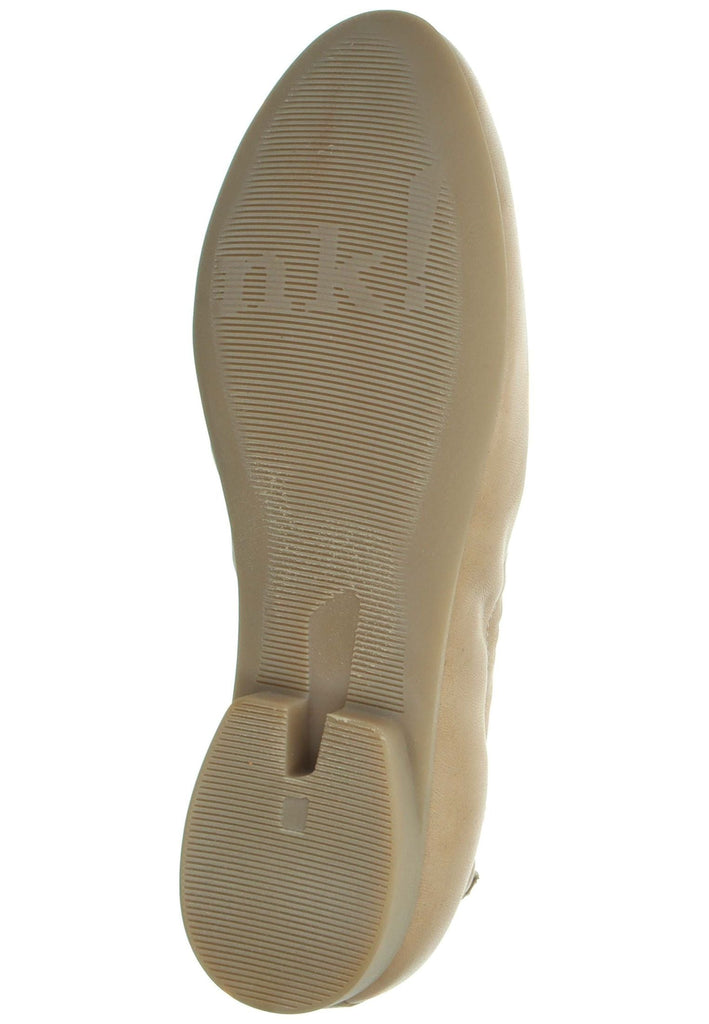 Think! Ballerinas Leder Beige