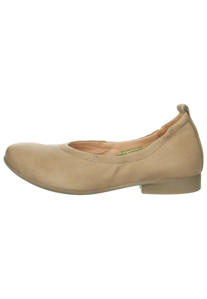 Think! Ballerinas Leder Beige