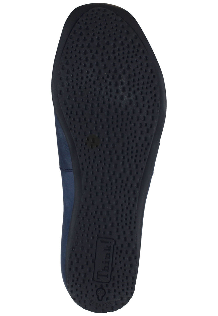 Think! Ballerinas Leder Blau
