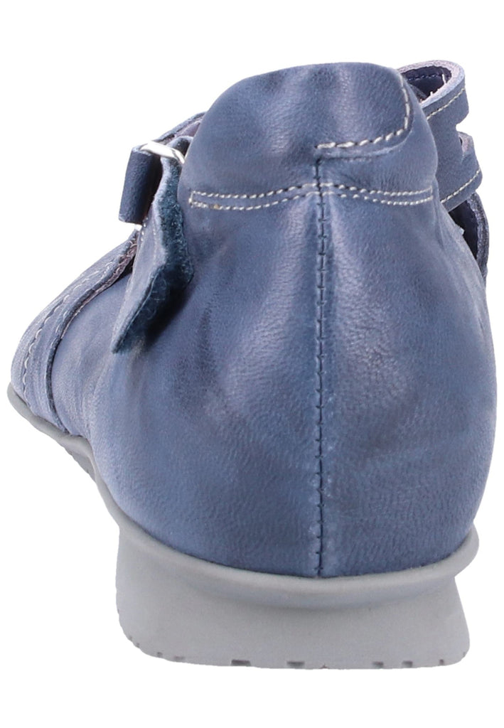 Think! Ballerinas Leder Blau