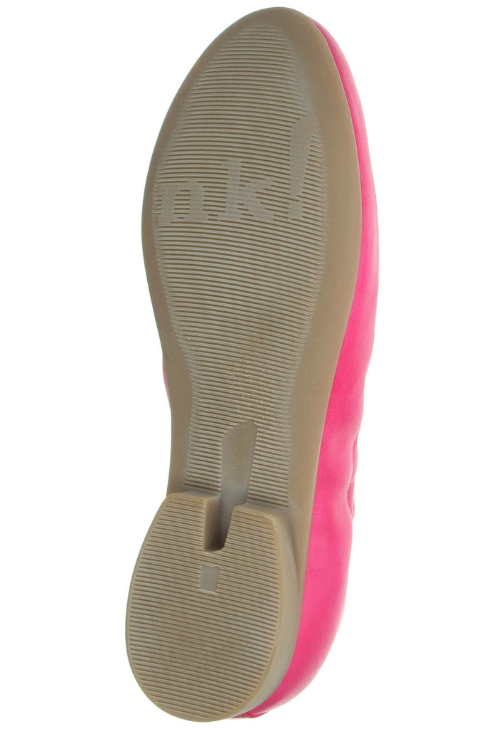 Think! Ballerinas Leder Fuchsia