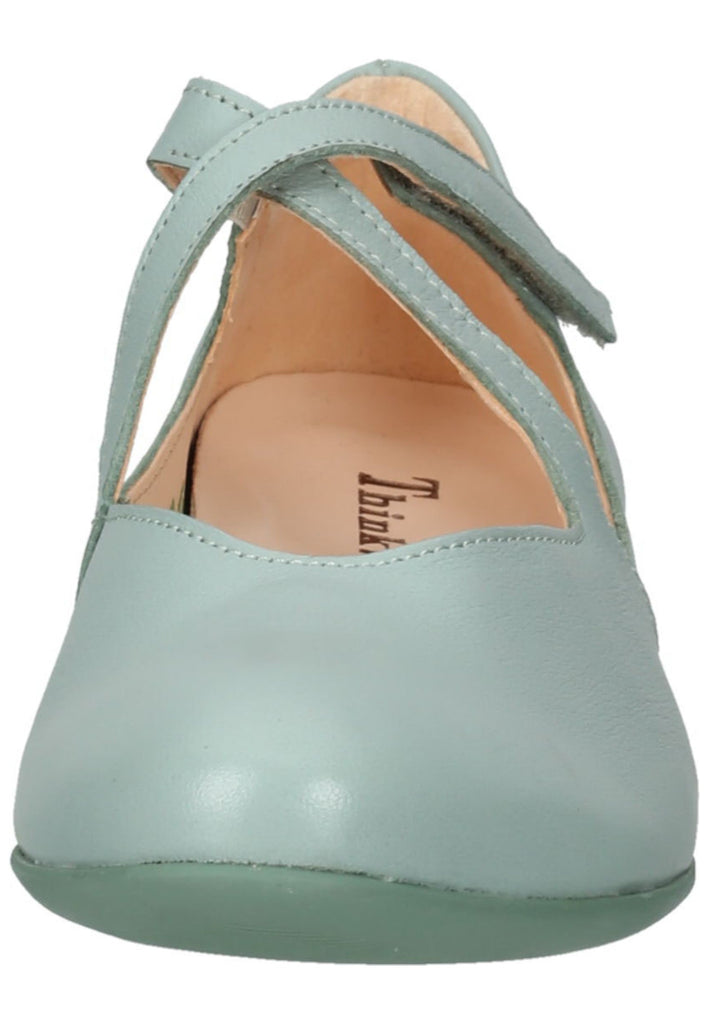 Think! Ballerinas Leder Hellgrün