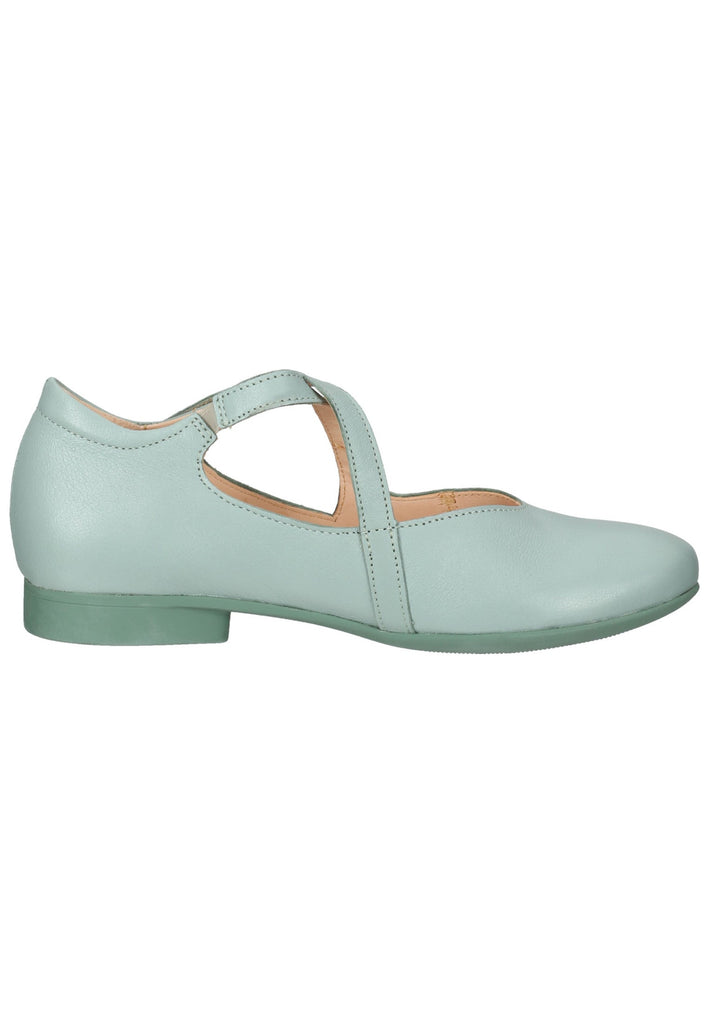 Think! Ballerinas Leder Hellgrün